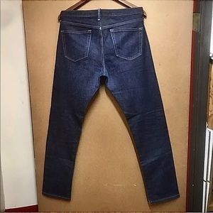 UNIQLO SKINNY SELVEDGE JEANS 33x32